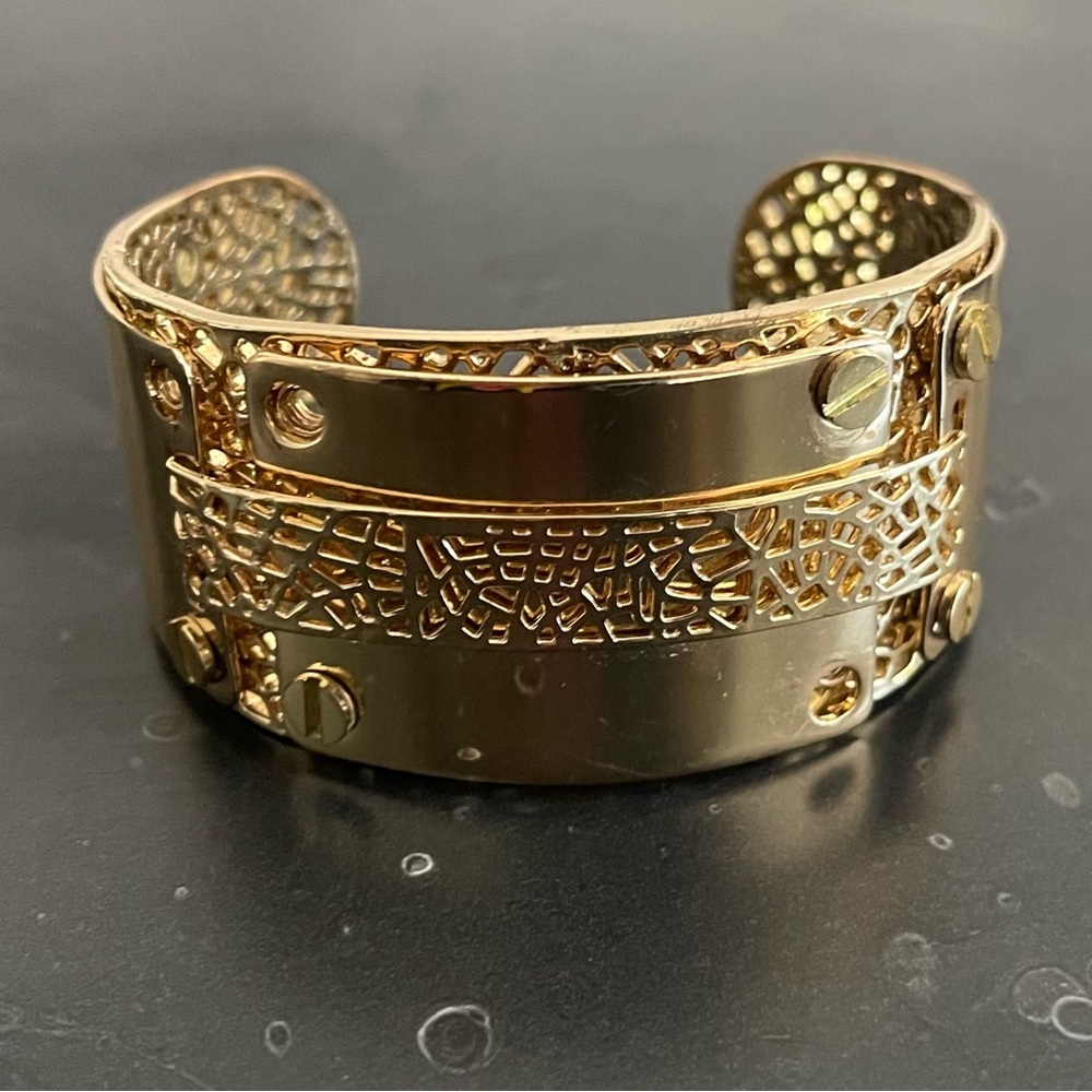 BCBGMaxAzria Gold Cuff Bracelet